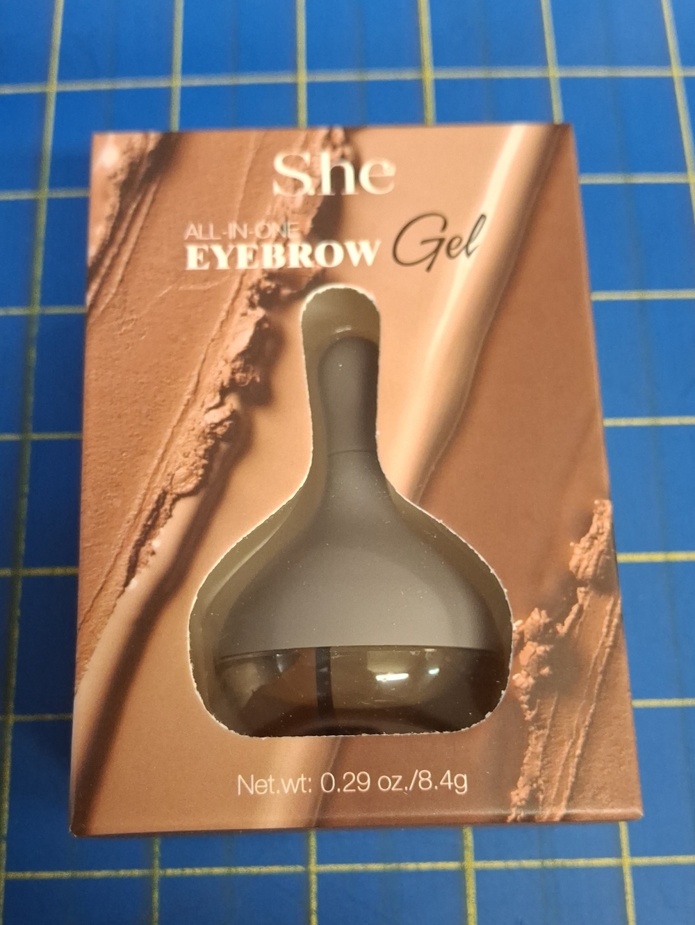 She All-In-One Eyebrow Gel 8.4g Brown Medium & Brown New